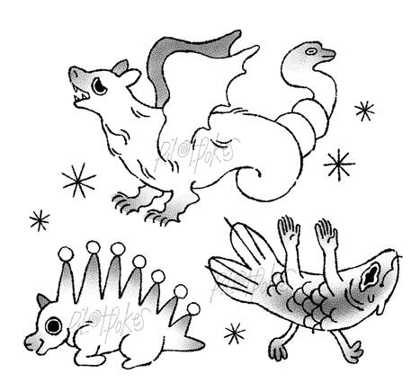 medival creatures